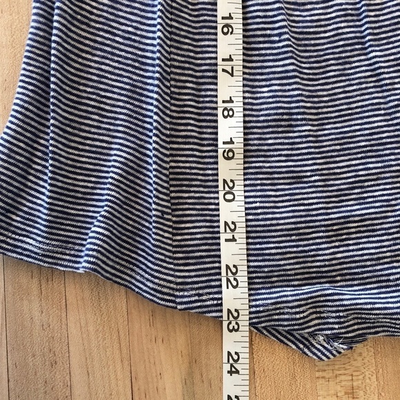 Bordeaux striped peasant style blouse - Picture 8 of 8